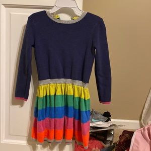 Mini Boden sweater dress 3-4 years